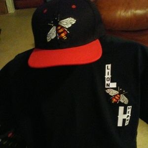 Lion heart apparel: Hat and shirt